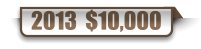 2013  $10,000