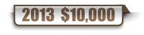 2013  $10,000