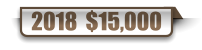 2018  $15,000